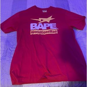 Bape World Gone Mad Tee